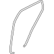 Infiniti 76924-5VG0A Body Weather Strip Rear Left Hand