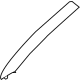 Infiniti 76911-5VG0A Front Pillar Garnish Assembly Right Hand