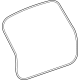 Infiniti 90832-6SA2A WEATHERSTRIP-BACK DOOR OPENING