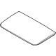 Infiniti 91210-7JA0A Sunroof Lid Assembly Slide