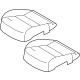 Infiniti 87310-5VH1E Front Seat Cushion Trim & Pad Assembly