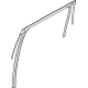 Infiniti 82330-7JA0A GLASS RUN RUBBER-REAR DOOR WINDOW,RH