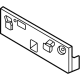 Infiniti 96210-7JA0A Licence Plate Bracket