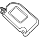 Infiniti 96400-7JA0A SUN VISOR ASSY-RH
