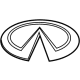 Infiniti 84890-6SA0A Trunk Lid Emblem Infiniti 84890-6SA0A Trunk Lid Emblem