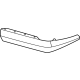 Infiniti 85074-7JA0A MOULDING-REAR BUMPER,RH