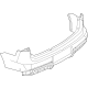 Infiniti 85022-7JA1H FASCIA-REAR BUMPER
