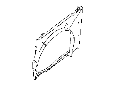 Infiniti QX56 Fan Shroud - 21476-9FD0A