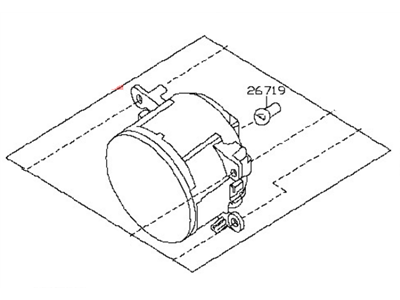 Infiniti M35 Fog Light - 26150-8990A