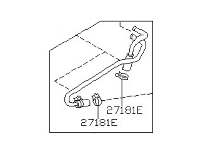 Infiniti 27147-42L00 Hose-Water