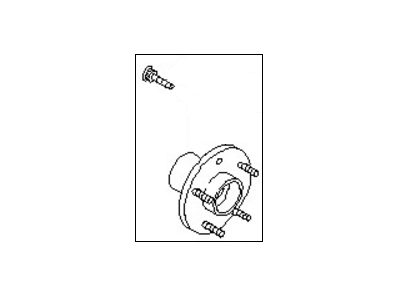 Infiniti I30 Wheel Bearing - 40202-31U00