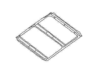 Infiniti 91250-5ZT0A Shade Assy-Sunroof