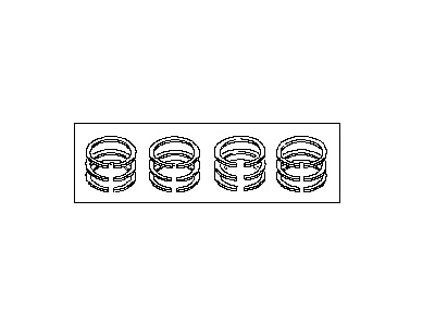 2015 Infiniti QX60 Piston Ring Set - 12033-3KY0A