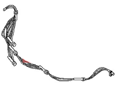 Infiniti 47901-1AA0B Antiskid Sensor Assembly Rear 47901-1AA0B Infiniti Antiskid Sensor Assembly Rear Illustration 1 of 1