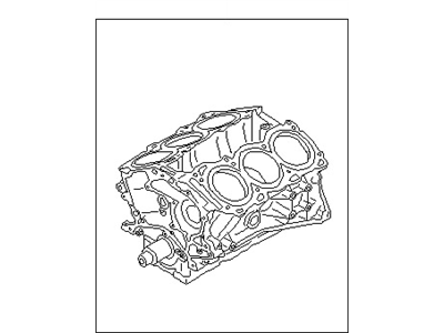 Infiniti 10103-40UH0 Engine Assy-Short