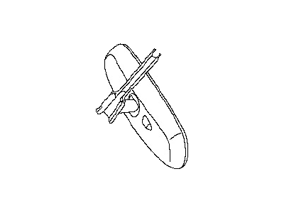 Infiniti 96321-ZH30A Mirror Assy-Inside