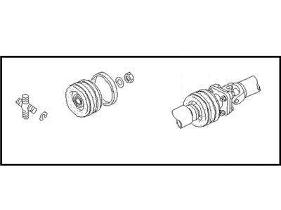 2000 Infiniti QX4 Drive Shaft - 37000-4W005