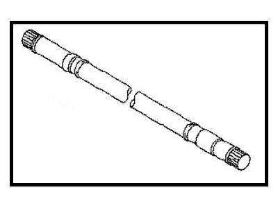 Infiniti M37 Axle Shaft - 39204-JF00B