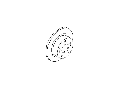 43206-2Y003 Infiniti Rotor Brake Illustration 1 of 1