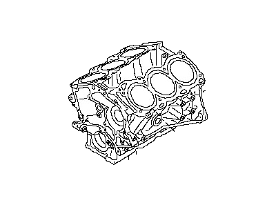 Infiniti 11000-JA10A Block Assy-Cylinder