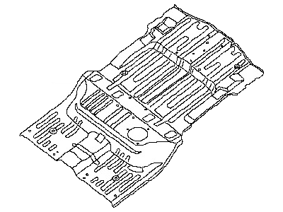 Infiniti 74511-7S030 FLOOR-REAR