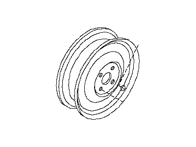 Infiniti M45 Spare Wheel - 40300-AA300