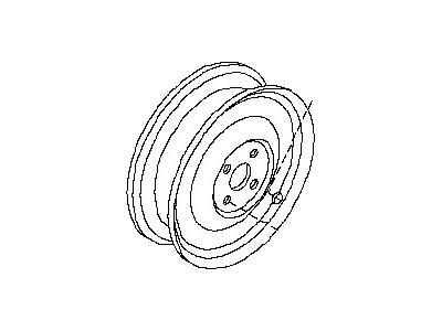 Infiniti 40300-AA300 Spare Tire Wheel Assembly