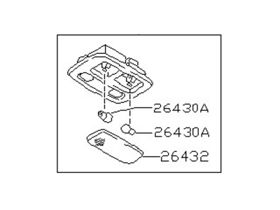 Infiniti I35 Dome Light - 26430-2Y002