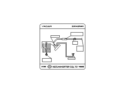 Infiniti 22304-5Y700 Label-Vacuum Piping