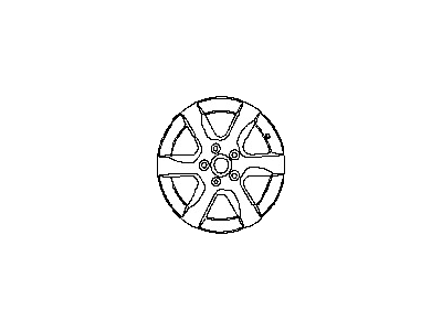 Infiniti D0C00-3GP0A Aluminum Wheel