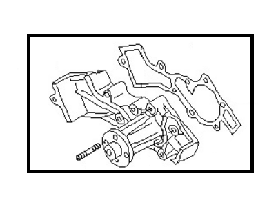 2001 Infiniti QX4 Water Pump - 21010-31U28