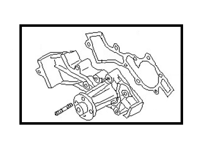 1999 Infiniti QX4 Water Pump - 21010-0W027