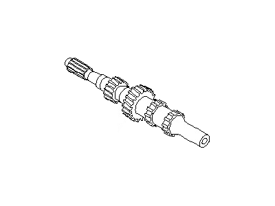 Infiniti 32201-6J001 Gear-Input Shaft