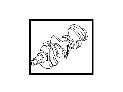 Infiniti 12200-JK20A CRANKSHAFT Assembly