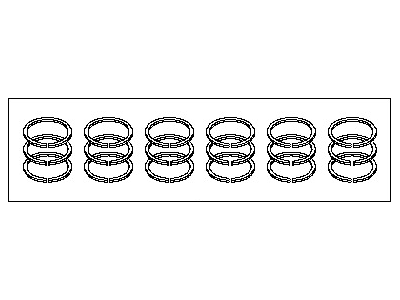 2005 Infiniti G35 Piston Ring Set - 12035-AC700