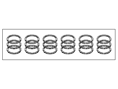 2006 Infiniti G35 Piston Ring Set - 12035-AC700