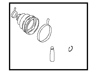 Infiniti 39241-7S025 Repair Kit-Dust Boot,Outer