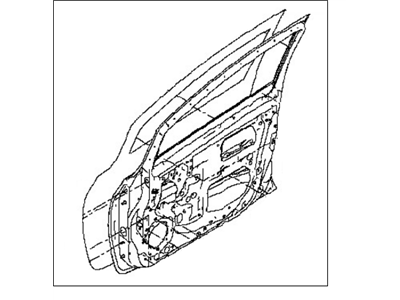 Infiniti H010M-5ZAMB Door Fr RH