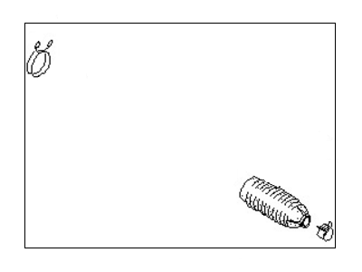 Infiniti I30 Rack and Pinion Boot - 48203-2Y025