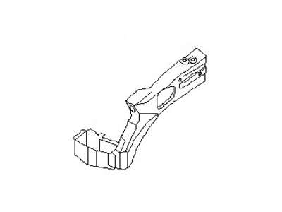 Infiniti 64181-40U00 Reinforcement-Hoodledge,LH