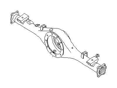 43010-1Z600 Infiniti Case Assy-Rear Axle Illustration 1 of 1