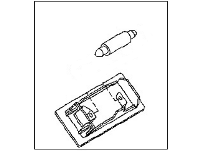 Infiniti 26490-ED000 Lamp Assembly-Luggage Room