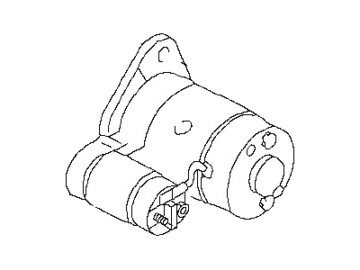 2017 Infiniti QX60 Starter Motor - 23300-3KY0B