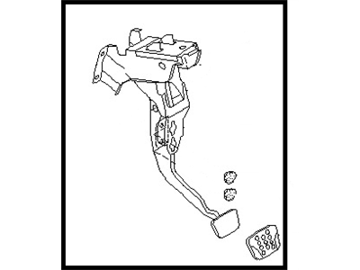 Infiniti 46501-AC705 Pedal Assy-Brake W/Bracket