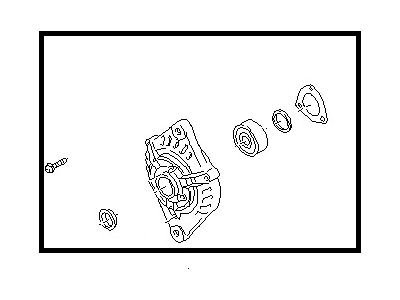 1997 Infiniti J30 Alternator Case Kit - 23118-0P511