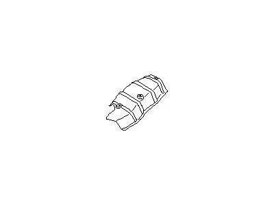 Infiniti 74753-31U10 INSULATOR-Heat Front Floor