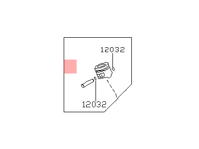 1997 Infiniti QX4 Piston - A2010-1W271