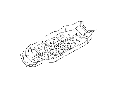 Infiniti 20852-78J01 Lower Shelter