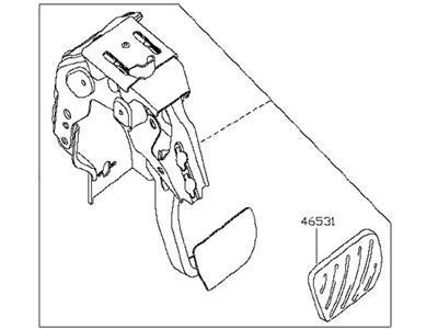 Infiniti 46501-3JA0A