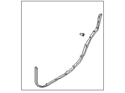 Infiniti I30 Weather Strip - 82830-2Y010